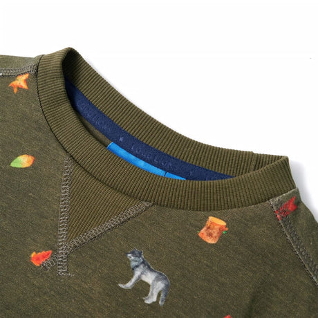 VidaXL Kinderpullover 128 Khaki