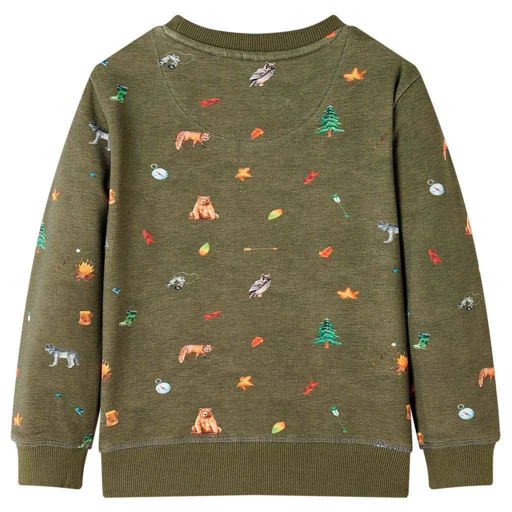 VidaXL Kinderpullover 140 Khaki