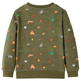 VidaXL Kinderpullover 140 Khaki