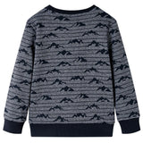 VidaXL Kinderpullover 116 Marineblau gemischt