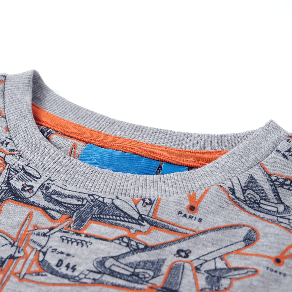 VidaXL Kinderpullover 92 grau gemischt