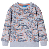 VidaXL Kinderpullover 104 grau gemischt