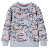 VidaXL Kinderpullover 116 grau gemischt