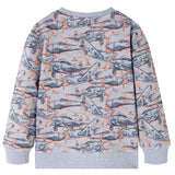 VidaXL Kinderpullover 128 grau gemischt
