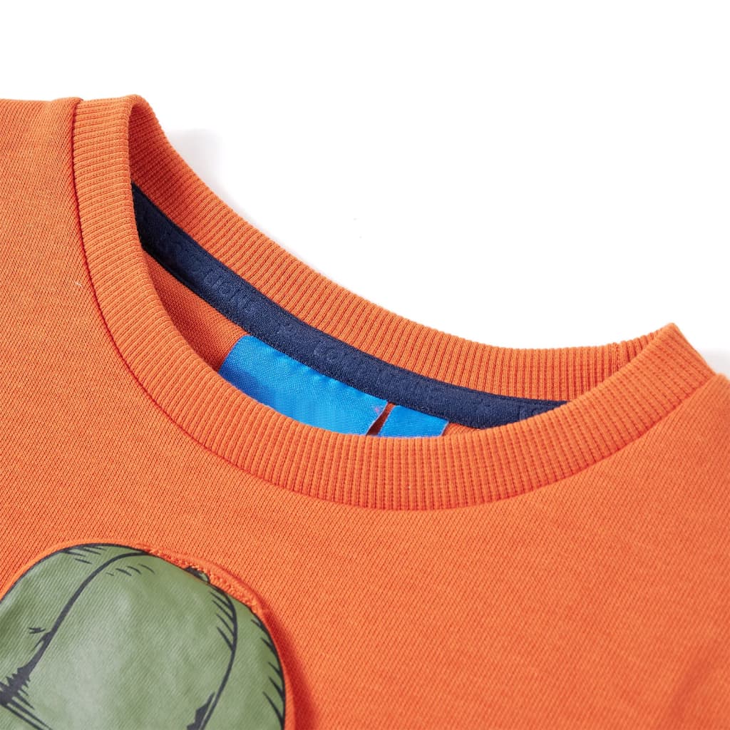 VidaXL Kinderpullover 104 Dunkelorange