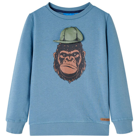 VidaXL Kindertrui 104 mittelblauw