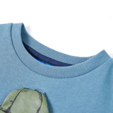 VidaXL Kindertrui 104 mittelblauw