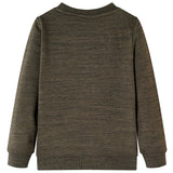 VidaXL Kinderpullover 104 gemischtes dunkles Khaki