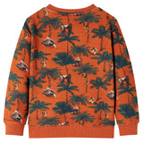 VidaXL Kinderpullover 92 helle Rostfarbe