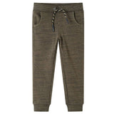 VidaXL Kinder-Jogginghose 104 gemischtes dunkles Khaki