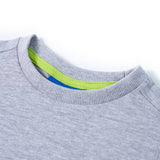 VidaXL Kindershirt mit langen Ärmeln 116 grau gemischt
