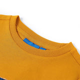 VidaXL Kindershirt mit langen Ärmeln 92 Ocker