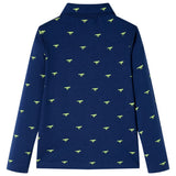 VidaXL Kinderhemd 116 Marineblau
