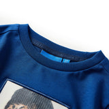VidaXL Kindershirt mit langen Ärmeln 116 dunkelblau