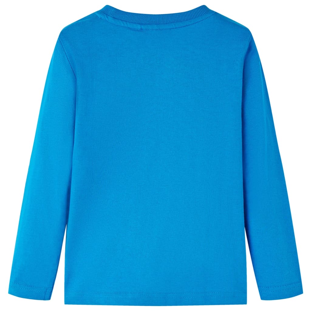 VidaXL Kindershirt mit langen Ärmeln 140 Kobaltblau