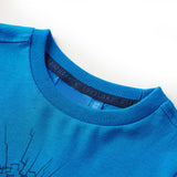VidaXL Kindershirt mit langen Ärmeln 104 Kobaltblau