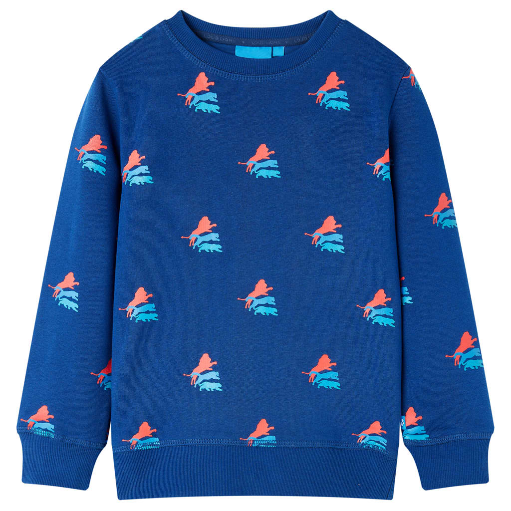 VidaXL Kinderpullover 128 dunkelblau