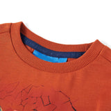 VidaXL Kindershirt mit langen Ärmeln 116 hellrostfarben