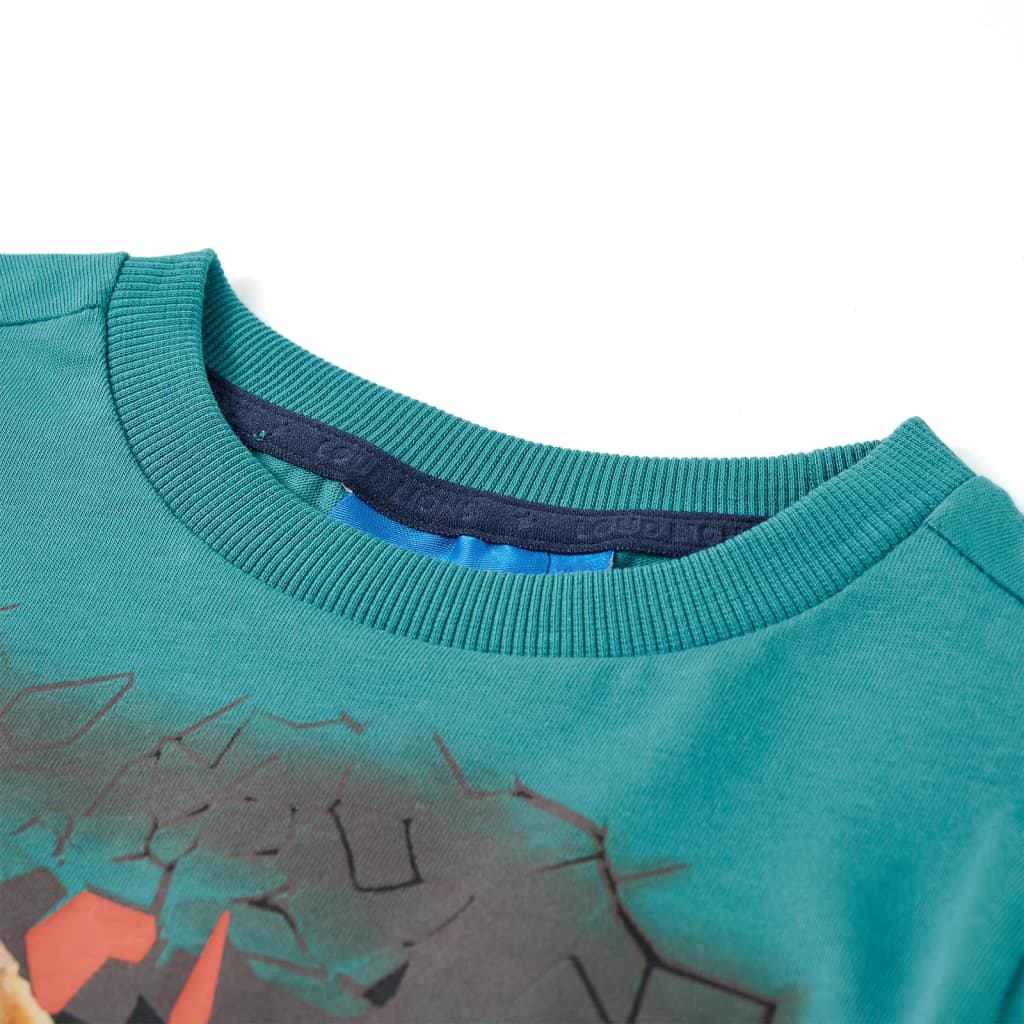 VidaXL Kindershirt mit langen Ärmeln 92 dunkelblau