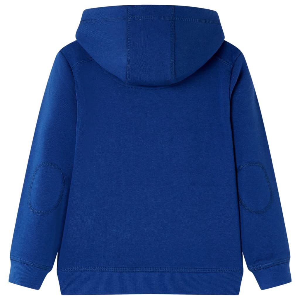 VidaXL Kinderpullover mit Kapuze 92 dunkelblau