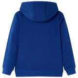 VidaXL Kinderpullover mit Kapuze 116 dunkelblau