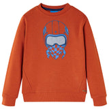 VidaXL Kinderpullover 140 hellrostfarben