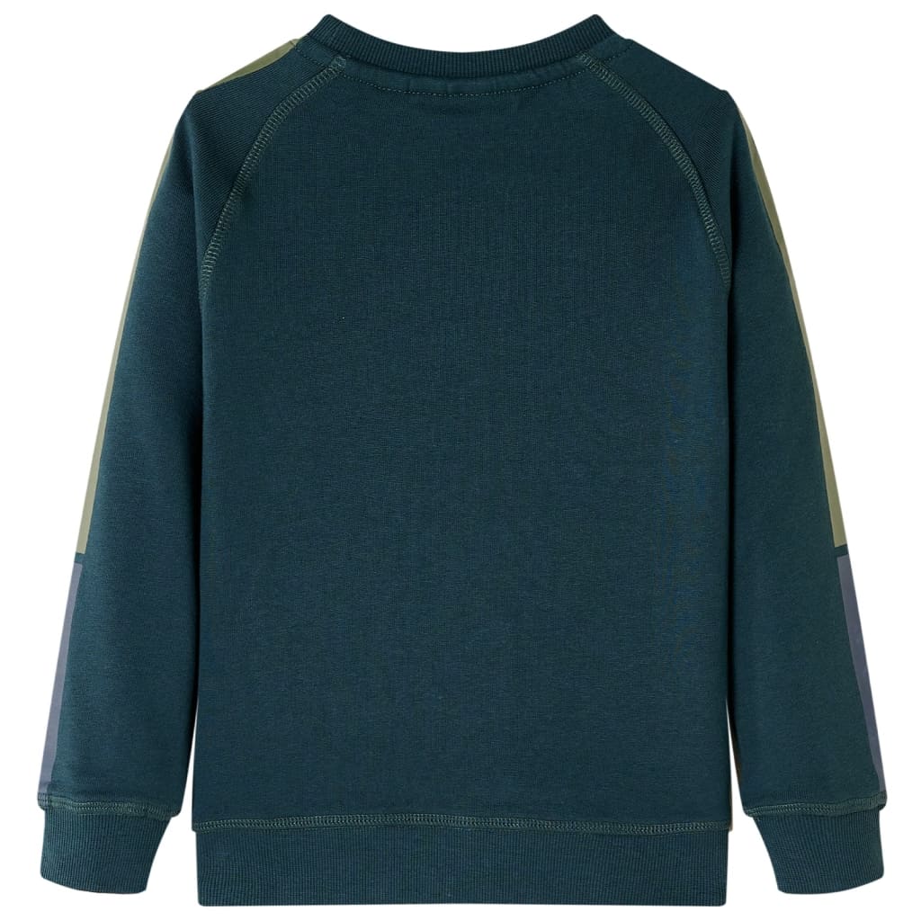 VidaXL Kinderpullover 92 moosgrün