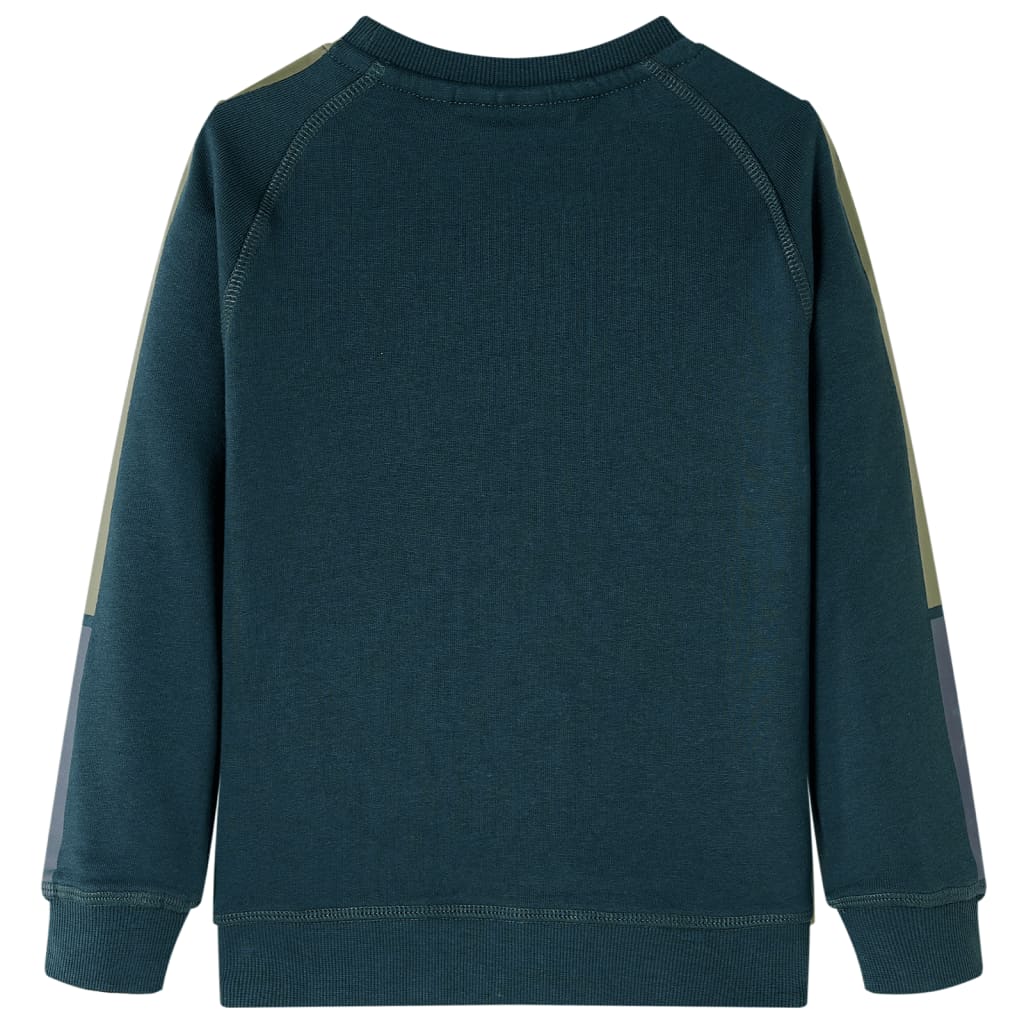 VidaXL Kinderpullover 116 moosgrün