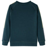 VidaXL Kinderpullover 116 moosgrün