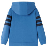 VidaXL Kinderweste mit Kapuze 104 Blau