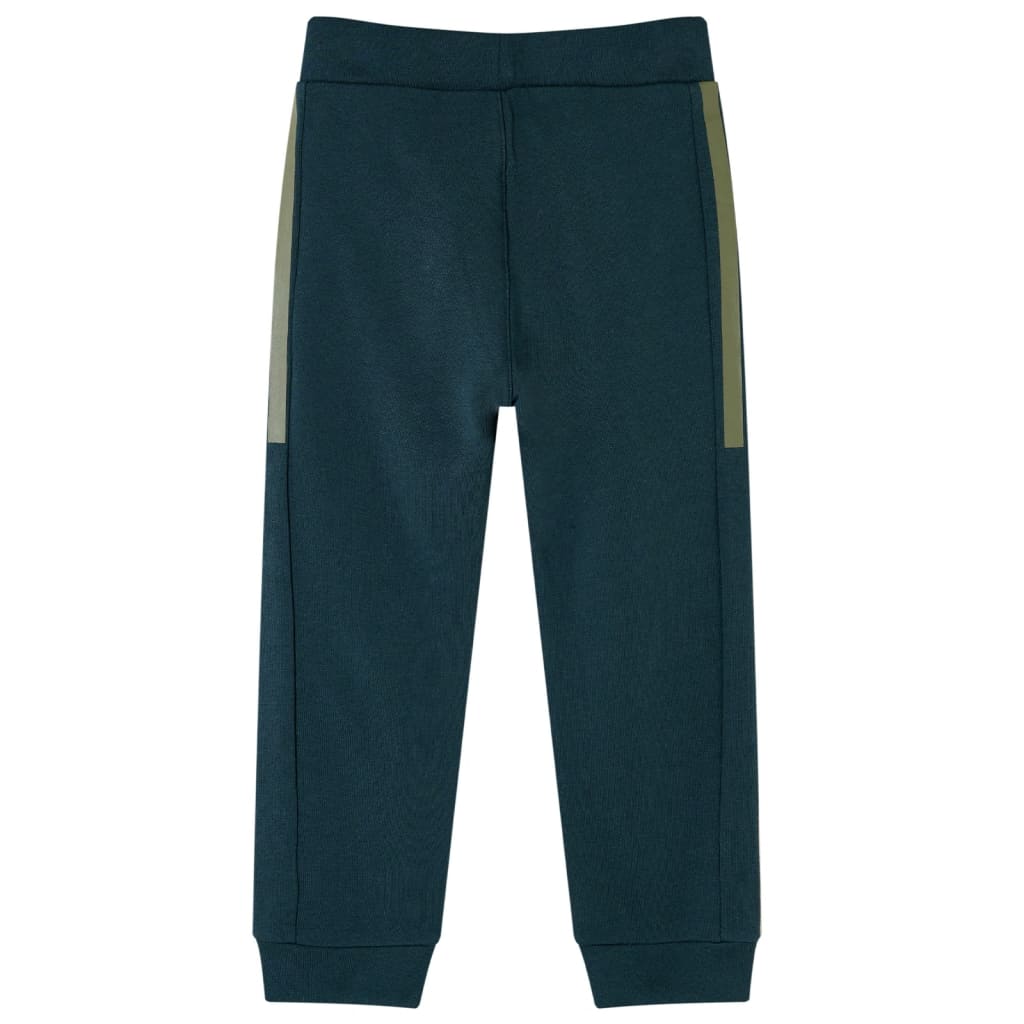 VidaXL Kinder-Jogginghose mit Kordelzug 104 Moosgrün