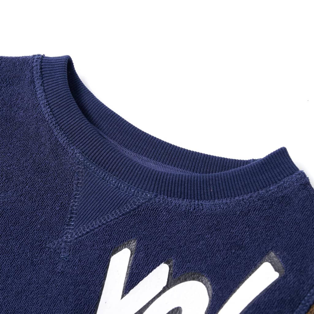 VidaXL Kinderpullover 92 dunkelblau