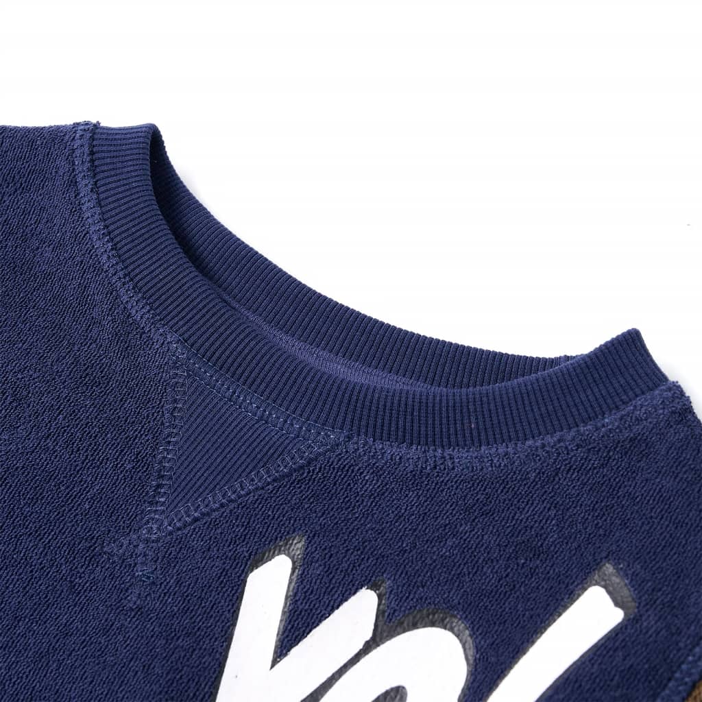 VidaXL Kinderpullover 116 dunkelblau