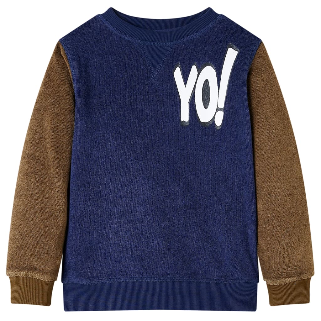 VidaXL Kinderpullover 128 dunkelblau