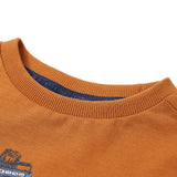 VidaXL Kindershirt mit langen Ärmeln 116 dunkles Ocker