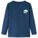 VidaXL Kinderpullover 140 Marineblau