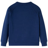 VidaXL Kinderpullover 128 Marineblau