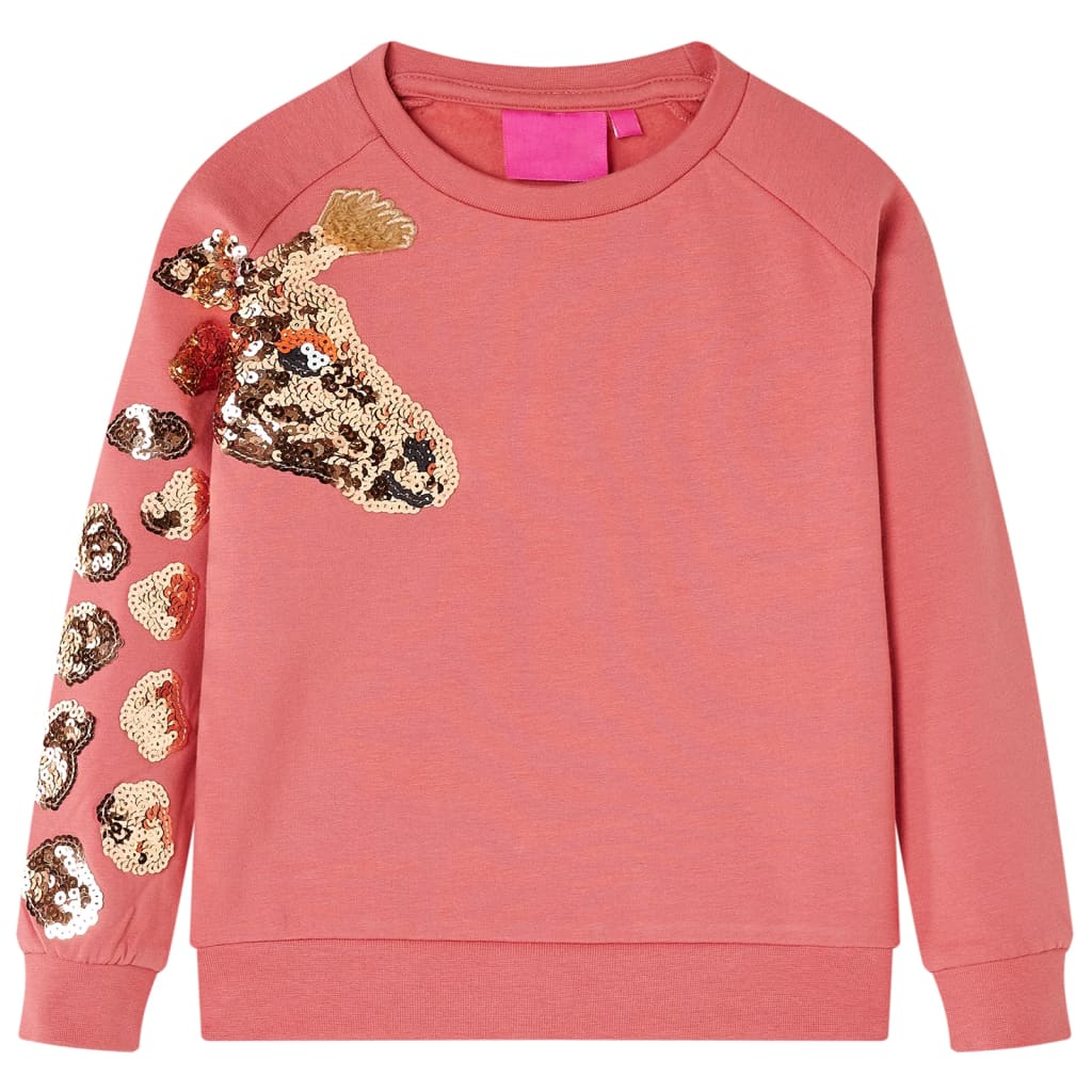 VidaXL Kinderpullover 128 Altrosa