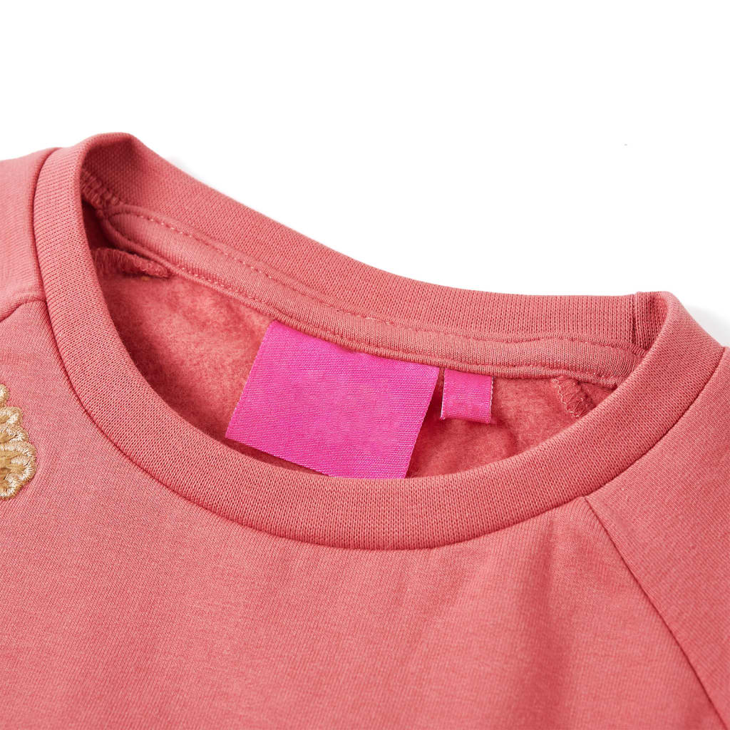 VidaXL Kinderpullover 128 Altrosa