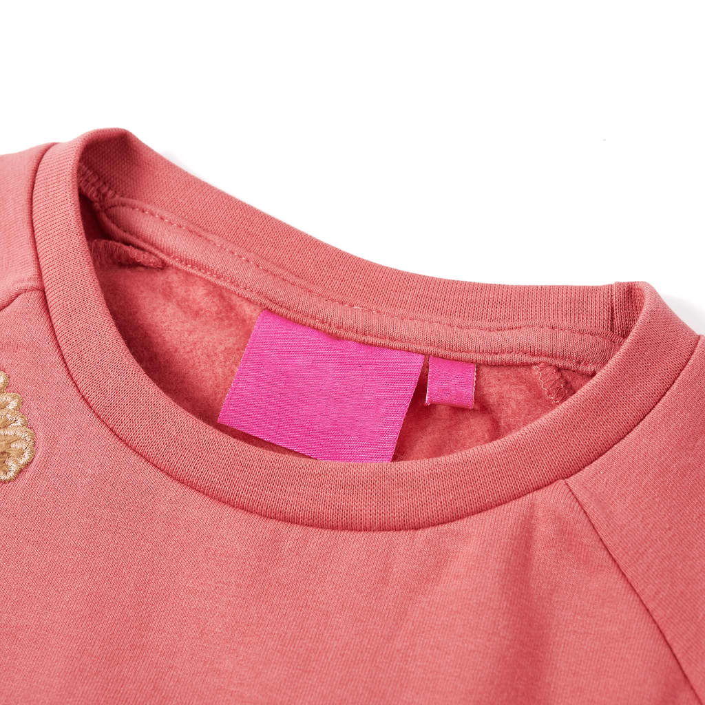 VidaXL Kinderpullover 140 Altrosa