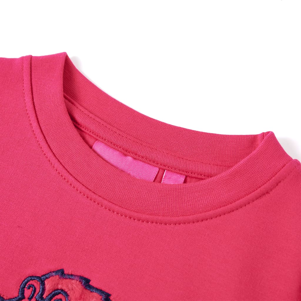 VidaXL Kinderpullover 92 leuchtendes Rosa