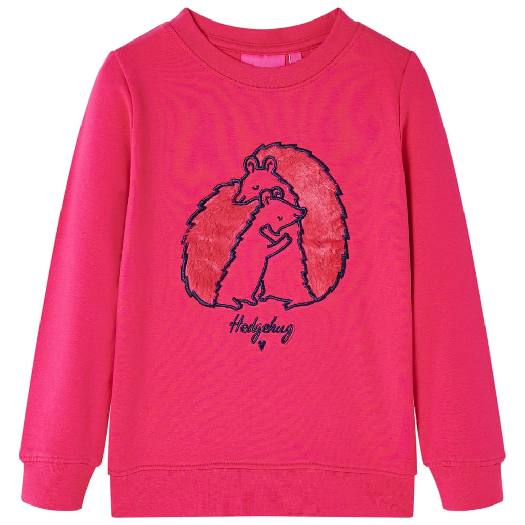VidaXL Kinderpullover 104 leuchtendes Rosa