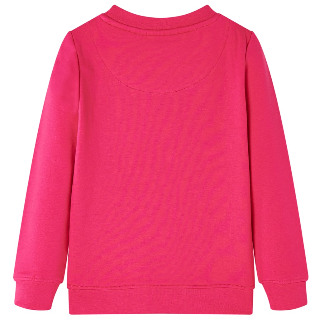 VidaXL Kinderpullover 104 leuchtendes Rosa