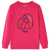 VidaXL Kinderpullover 116 leuchtendes Rosa