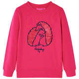 VidaXL Kinderpullover 140 leuchtendes Rosa