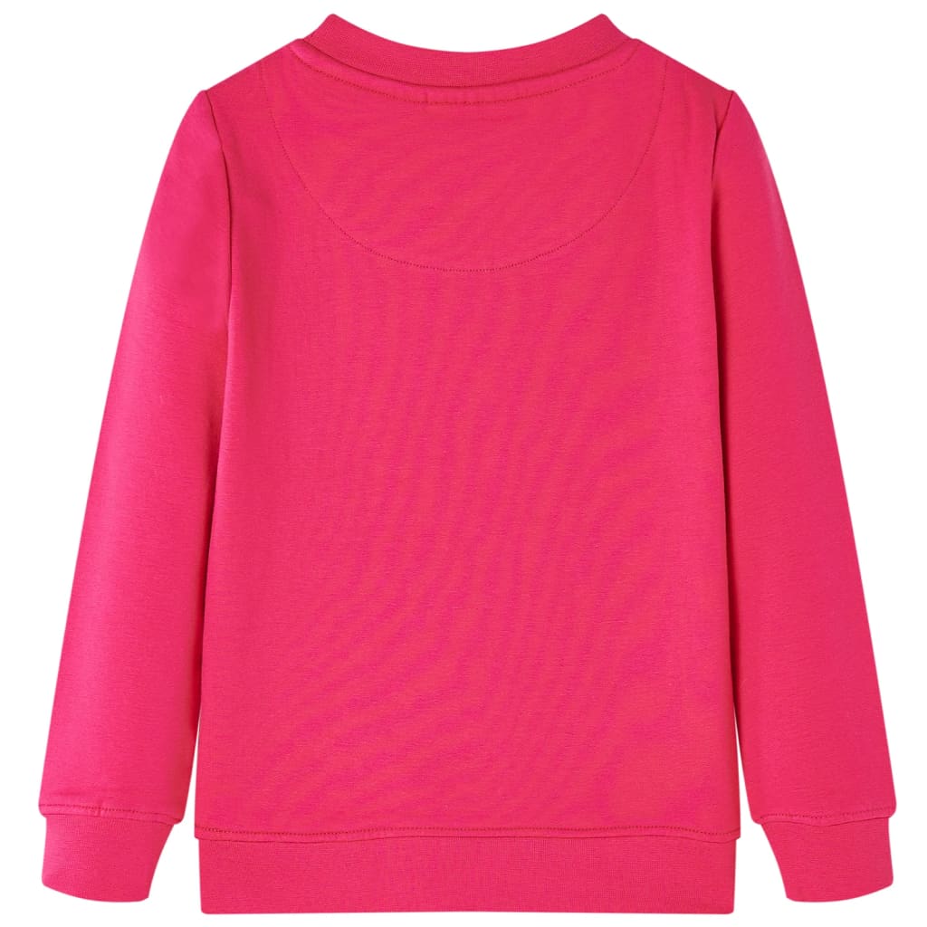 VidaXL Kinderpullover 140 leuchtendes Rosa