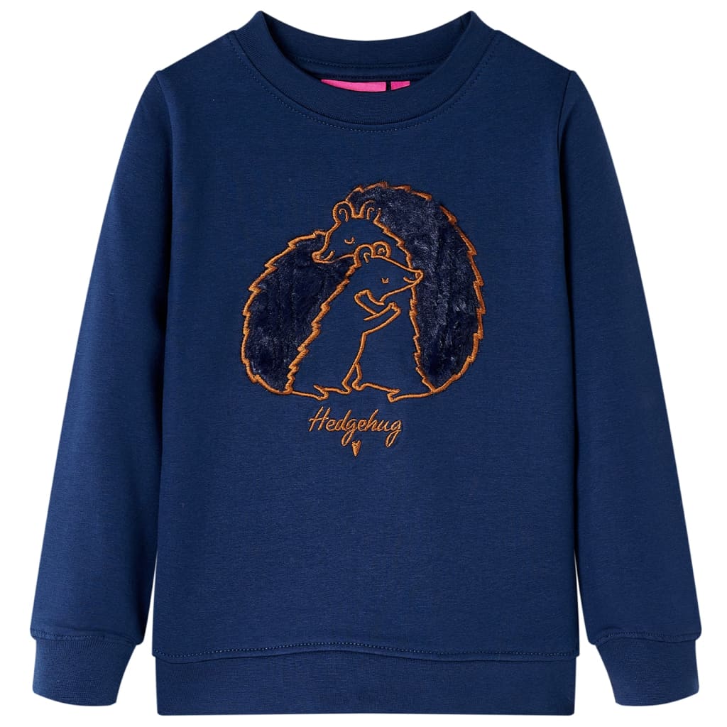 VidaXL Kinderpullover 128 Marineblau
