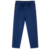 VidaXL Kinderhose mit Kordelzug 140 Marineblau