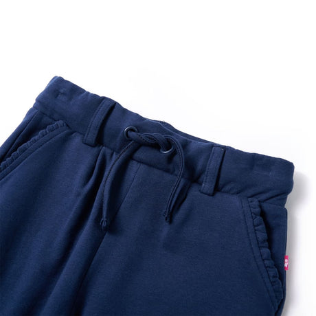 VidaXL Kinderhose mit Kordelzug 104 Marineblau