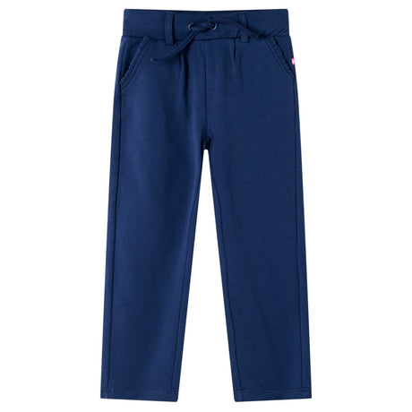 VidaXL Kinderhose mit Kordelzug 140 Marineblau